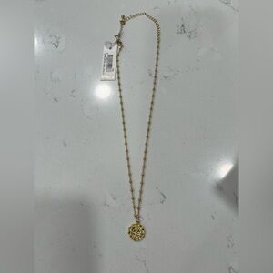 Gold Medallion Necklace